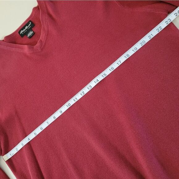 Eddie Bauer Men's V-neck Sweater - Picture 4 of 10